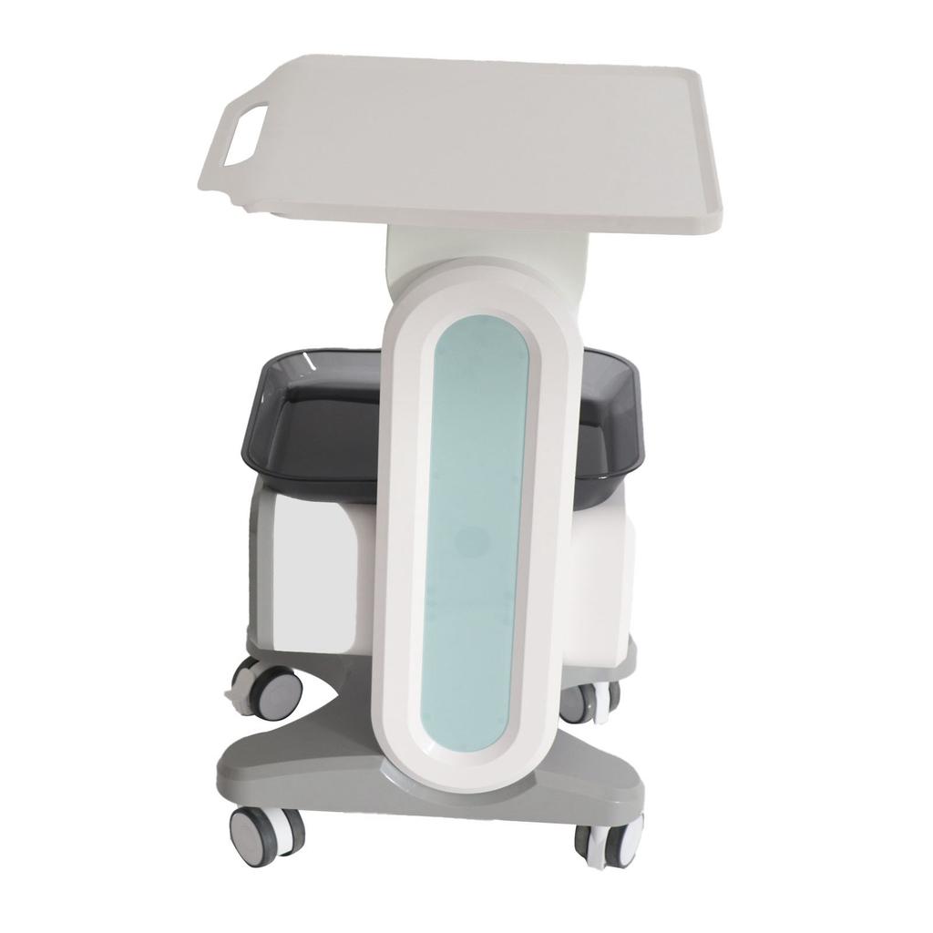 Medical Trolley Cart Large Countertop Single Drawer 50kg Bearing Beauty Salon Rolling Cart for Laboratory Clinic