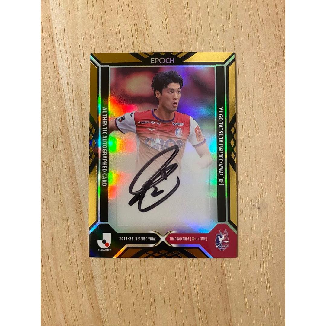 Yugo Tatsuta epoch J League X-tra TIME gold edition Fagiano Okayama