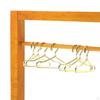 1/12 Dollhouse Garment Rack z wieszakami, akcesoria dla lalek, dekoracja do salonu domowego