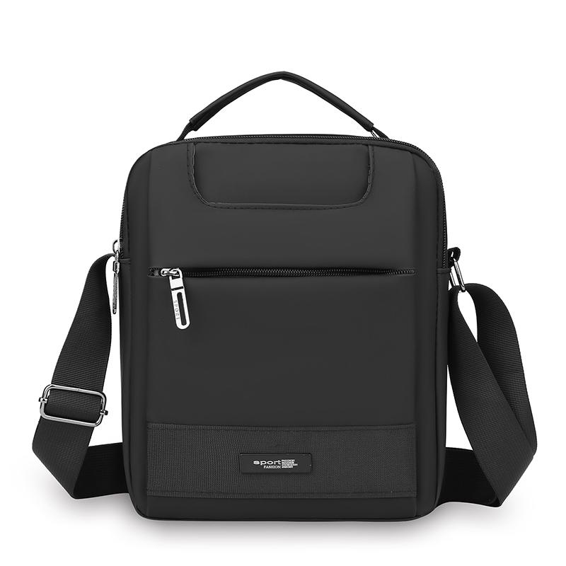 Commuter Men's Shoulder Bag Lightweight Handbag Vertical Commuter Crossbody Bag