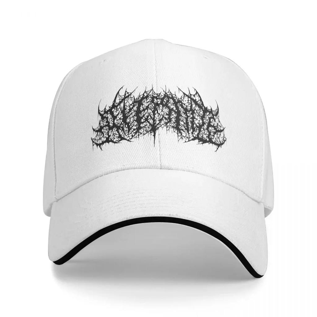 Casquette Logo Death Metal AKIProd Casquettes de Baseball Décontractées Chapeau Réglable Hip Hop Été Unisexe Casquettes de Baseball Personnalisable Polychrome