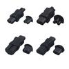 Portable Male To Female C7 To C8 Adapter C8 To C13/C8 To C15/C8 To C5 Power Cable Adapter Transfer Plugs ABS-material