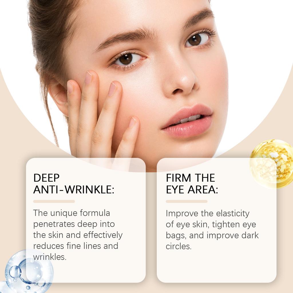 Anti-wrinkle Compact Eye Cream Eye Cream Fade Bags Under The Eyes Black Eye Moisturizing Eye Cream 1ml