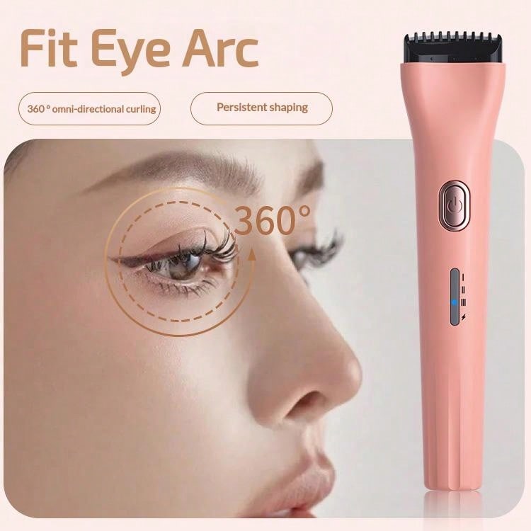 Electric Heated Eyelash Curler Rechargeable Handheld