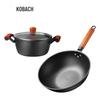 KOBACH Lingeste Wok & Suppentopf 2-teiliges Set