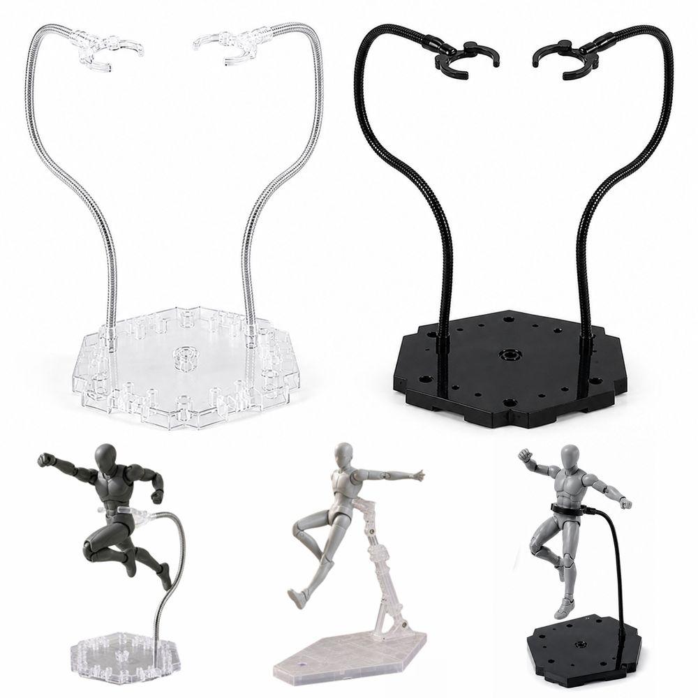 Replaceable Connectors Action Figure Stand Adjustable Arm Model Support Stand  Model Display