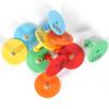 100Pcs Pig Sheep Rabbit Cattle Ear Tag Signs Laser Typing Copper Head Earrings Livestock Label Farm Animal Identification Card
