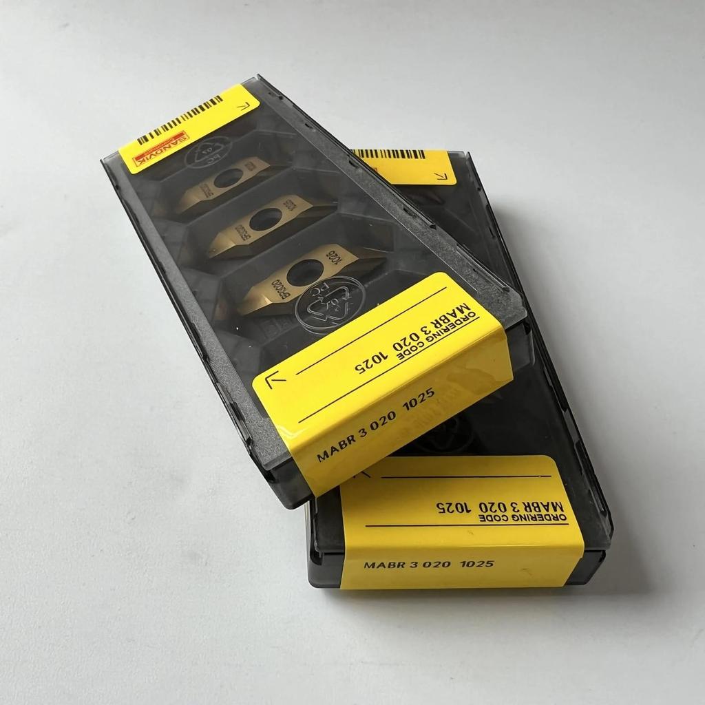 Original Sandvik / MABR3020 1025 /CNC CARBIDE Tool Blade 10 Pcs