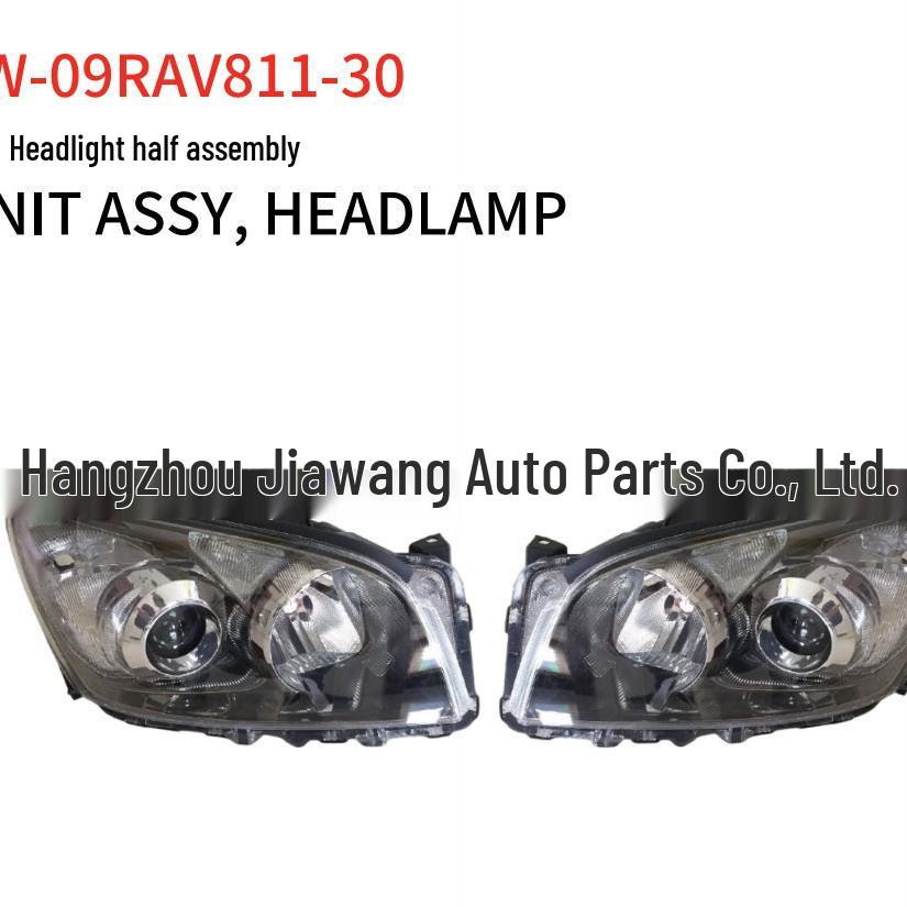 Toyota RAV4 2009 Headlight Assembly (Half) 81130-0R030R/81170-0R030L