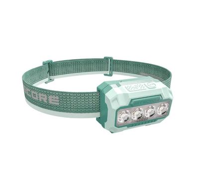 Nitecore HA23 UHE Latarka czołowa na baterie AAA, Zasilana, (Zielony mirtowy)