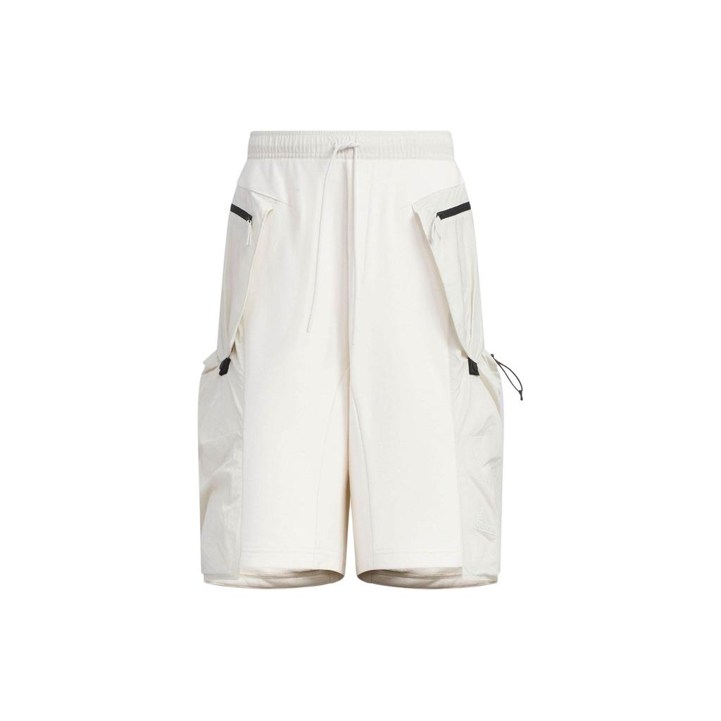 adidas CALÇÕES MISTURA TECIDO ESTILO FUTURO Calções Casuais Homem Rosa Branco JI9892