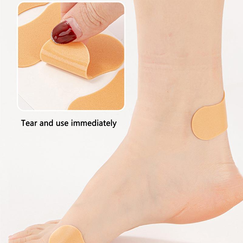 4pcs/7pcs Invisible Anti-wear Foot Stickers Pain Relief Adhesive Cushion Patches Foot Care Tool