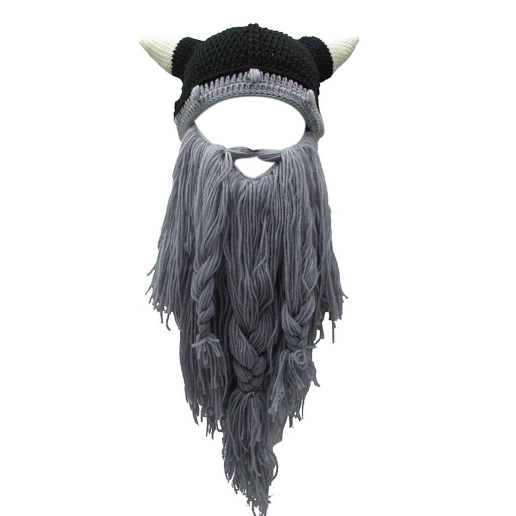 Exquisite Barbarian Vagabond Beanie Halloween Decorations Novelty Knit Wool Caps
