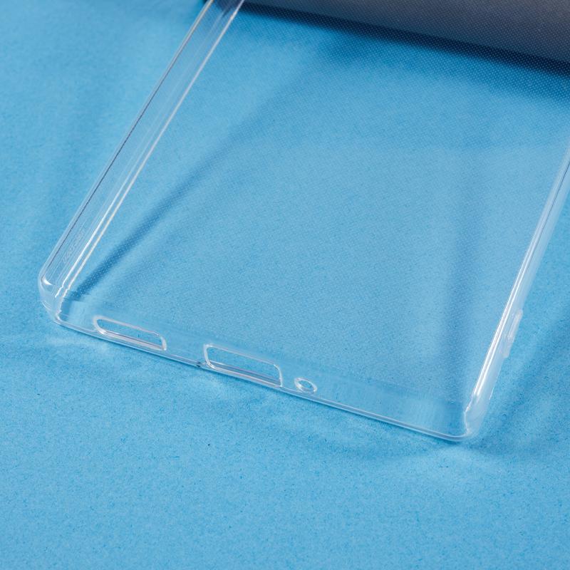 For ZTE nubia Z50 Ultra Transparent TPU Anti-Drop Phone Case Ultra-Thin Phone Back Cover