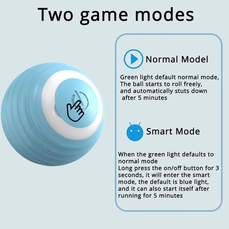 Jucării electronice cu minge magică, cu rulare automată, pentru pisici, interactive, cu mișcare automată, pentru dresaj, pentru pisoi