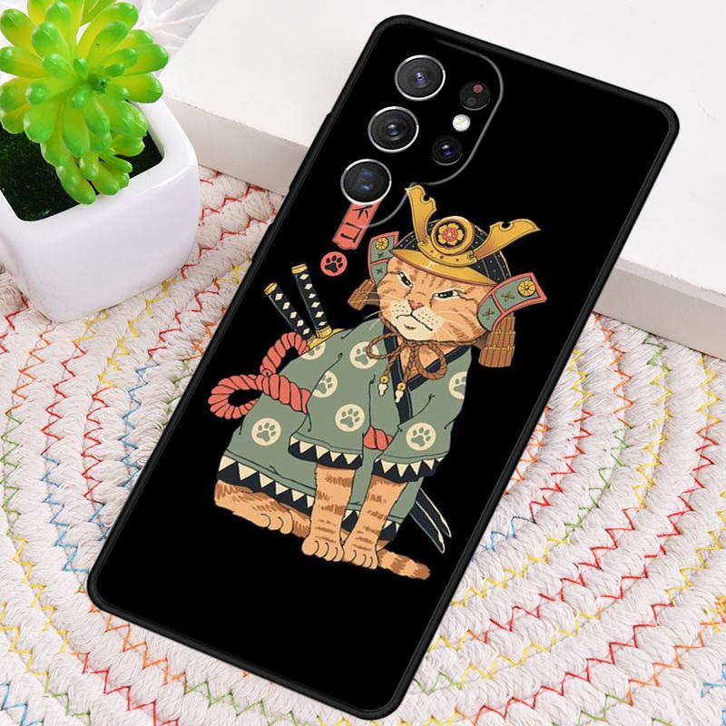 Japanese Style Tiger Cat Shiba Inu soft Phone Case For Samsung Galaxy note 10 pro S26 S25 S24 S23 S22 S21 Plus Ultra Cover