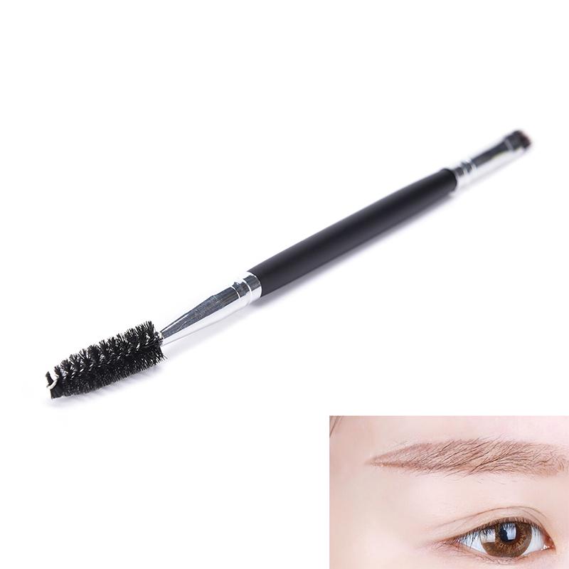1 Pack Makeup Tool Handle Dual Brow Brush