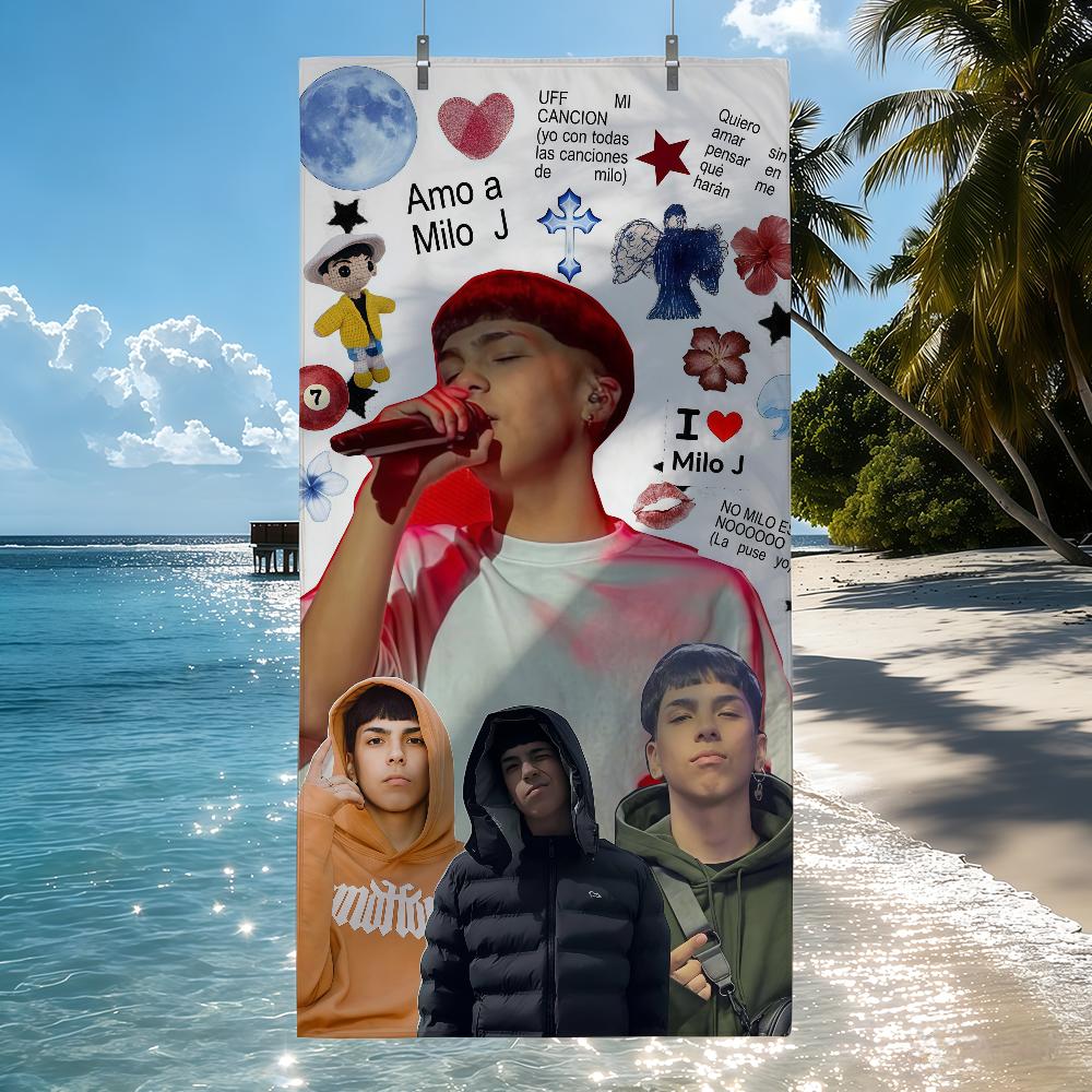 Argentine rapper M-Milo J Towel Drying Bath Towel Applicable To Light Swimming Camping Yoga Beach Out