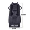 1 Set Two Way Radio Case With Adajustable Shoulder Strap Nylon Walkie Talkie Holder Pouch Bag For Uv-5R Bf-888S