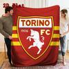 Torino 2D Flat Pattern Flannel Blanket High Quality All Seasons Warmth and Comfort Perfect for Christmas Gifts.