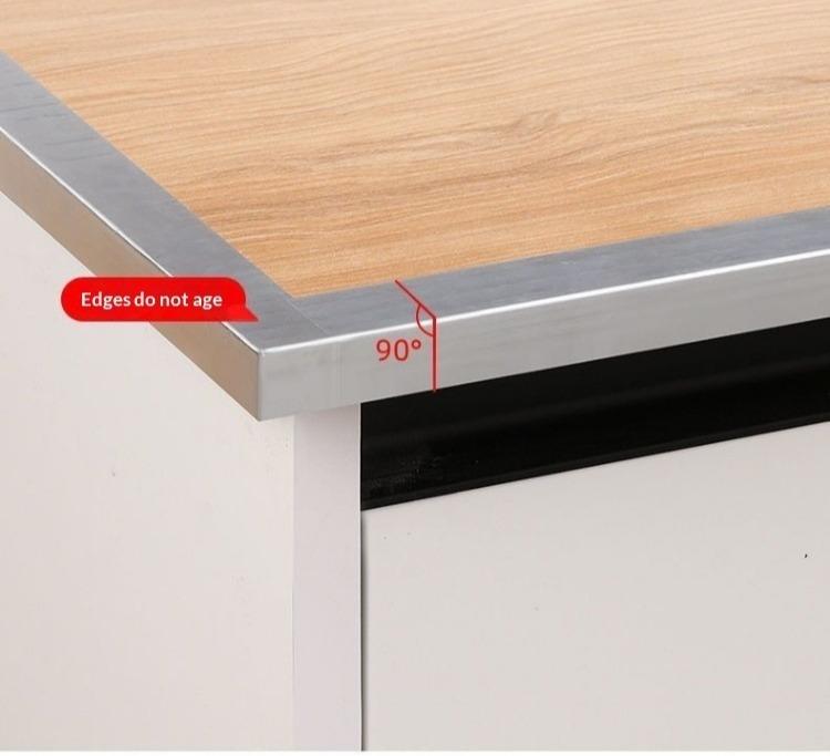 Aluminum Foil Tape 5-10m Waterproof Oil Proof Self Adhesive Kitchen Stove Sink Gap Seal Strip Heat Resistant for Countertop Edge
