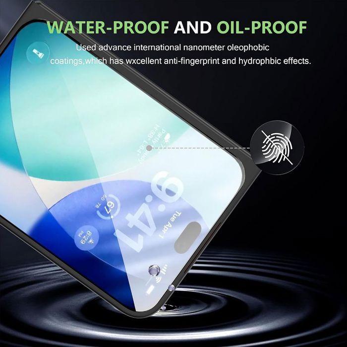 2x Verre Trempé pour iPhone Duo, Protection Transparent 9H Antichoc Anti-Rayures