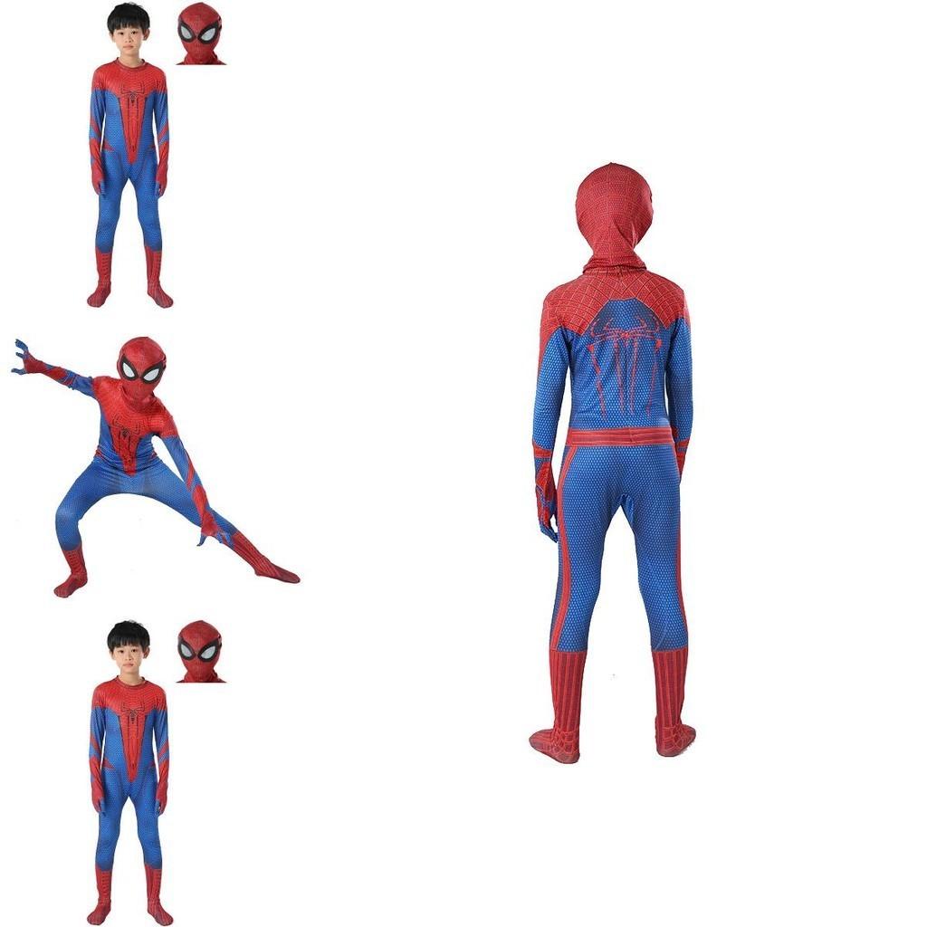Lightweight And Breathable Spiderman Cosplay Bodysuit Outfit For Adults