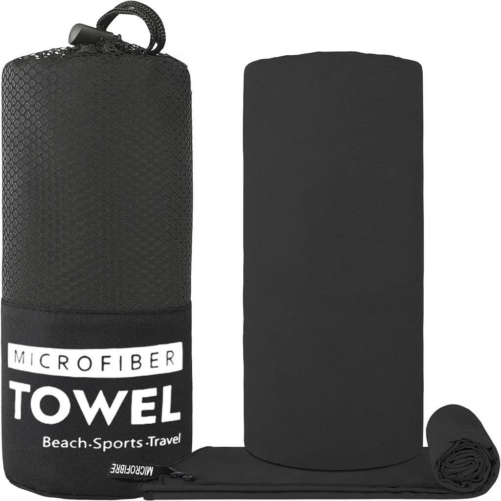 Quick Drying Towel, Lightweight Microfiber Sports Towel for Swimming, Beach, Camping, Gym, Yoga, Fast Dry Bath Towel Home