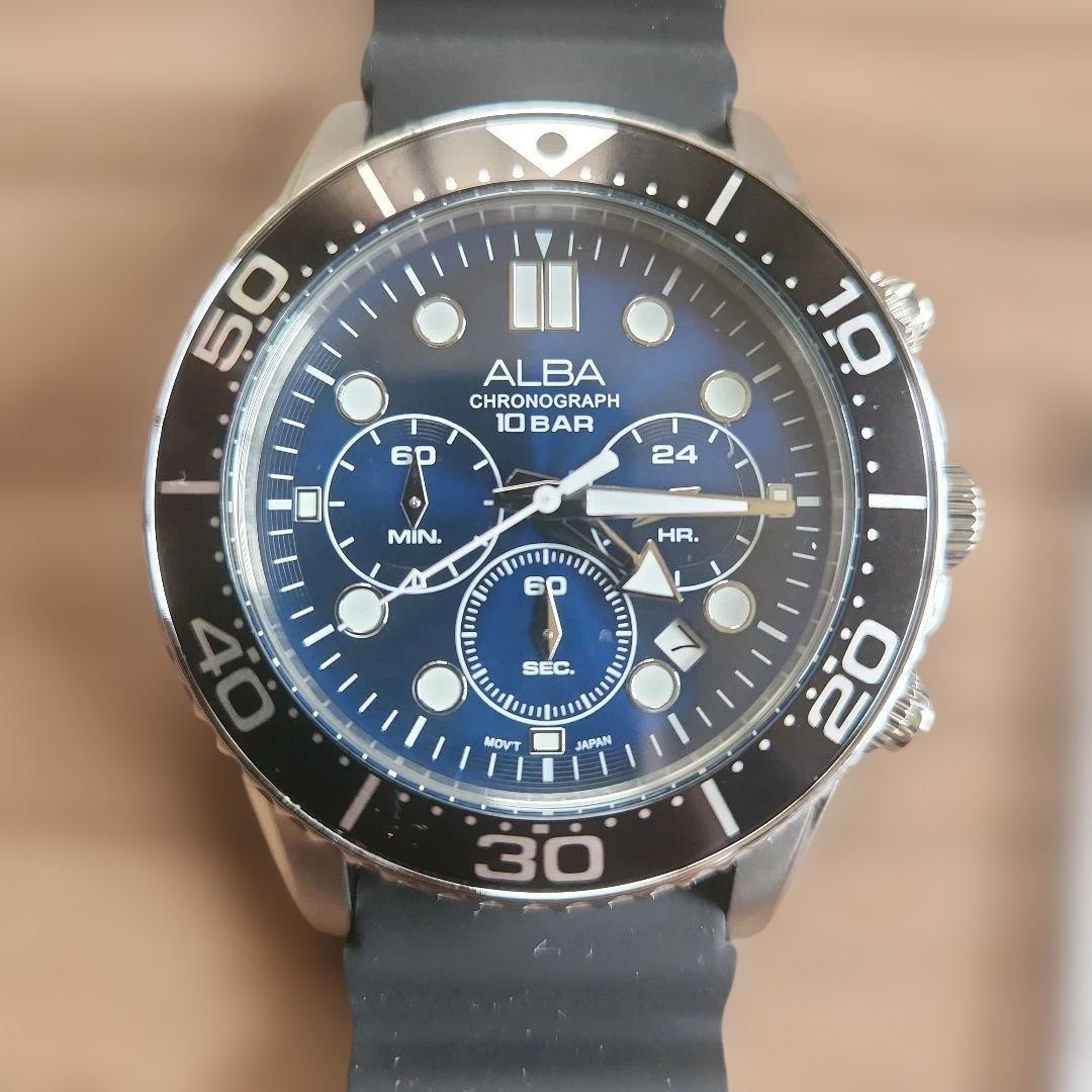 ALBA Chronograph Navy 10BAR