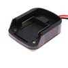 Two Plug Diy Battery Cable Connector Output Adapter Battery Adapter For 18V Li-Ion Bl1830 Bl1840 Bl1850 For Electric Drills