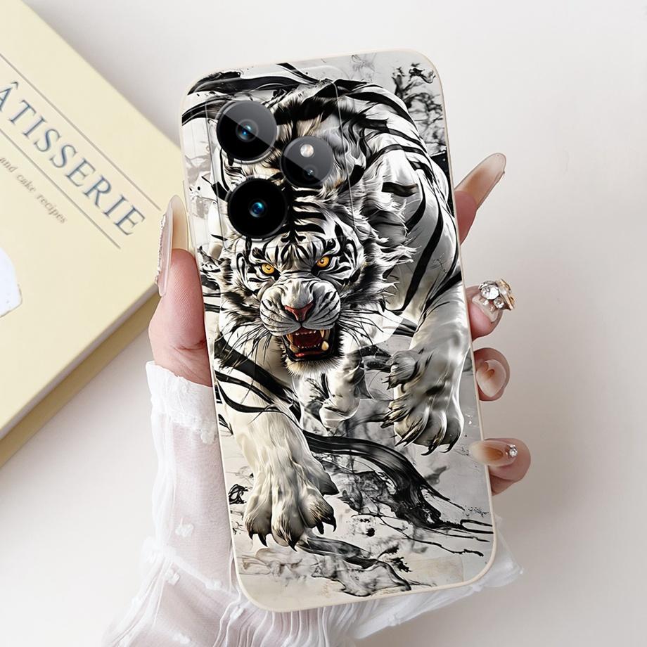 For Realme GT 7 5G Case RMX5061 Cute Cartoon Fashion Painted Cover Soft Silicone Case For Realme GT7 Pro GT 7 Pro 7T GT7T Fundas