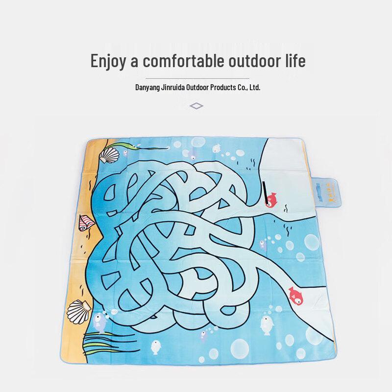 OEING Outdoor Foldable Moisture-Proof Picnic Mat