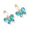 TEMU Rhinestone Butterfly Earrings - Elegant & Fashionable for All Occasions