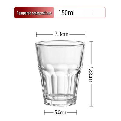Tempered Glass Bar Cup Set