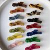 Korean-style Gold Label Small Acetate Bow Duckbill Hair Clip