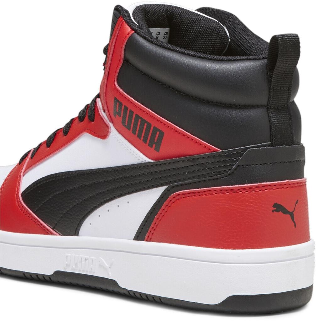 Puma Rebound V6 Sneakers (392326) White/black/forever Red