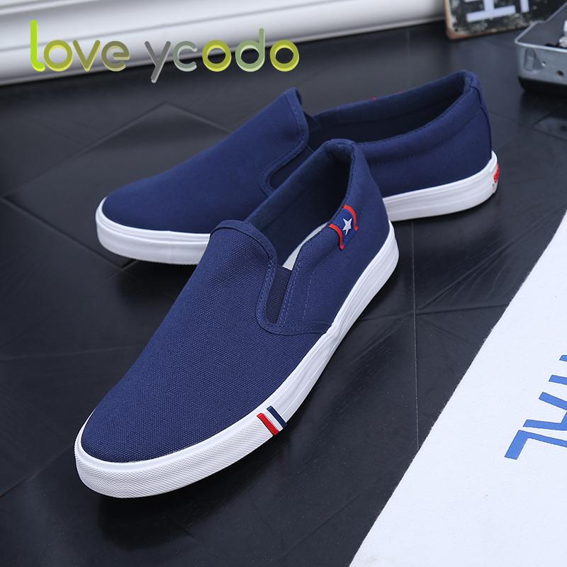 Herren- und Damenpaare Sommer leichte Freizeit-Slip-On-Leinwandschuhe, Schuhgröße 35-47