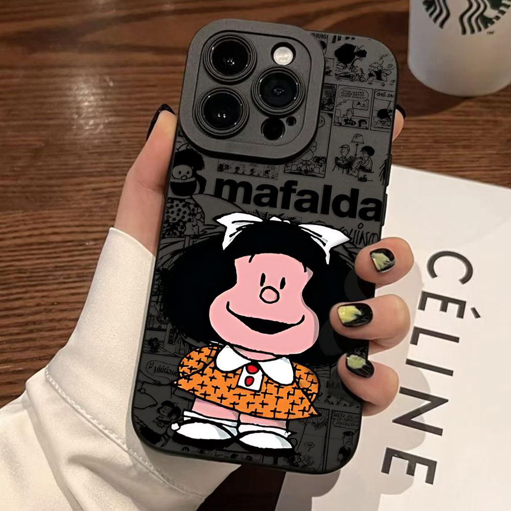 Süße Heiße Anime M-Mafaldas Mädchen Handyhülle für Xiaomi Mi 15 14T 12T 11T 11 10T Poco X5 F5 X4 M4 F4 X3 M3 Pro Lite Ultra 4G 5G