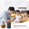 Smart Zigbee Tuya WiFi Voice-Control 10-Gang Touch Switch with Alexa, 146 Tempered Glass Panel, Model 5/8.