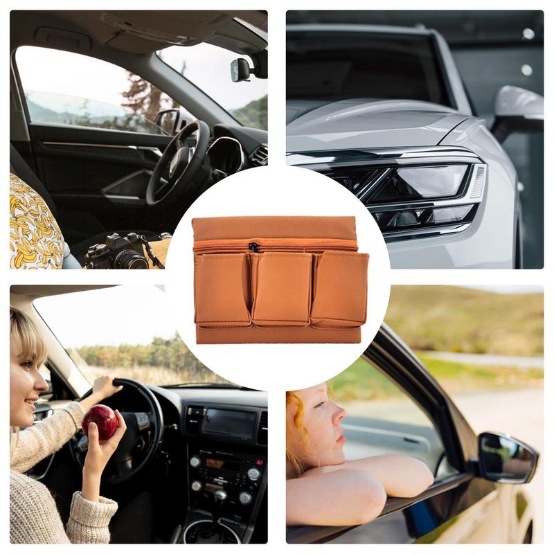 Podkładka pod podłokietnik do samochodu Organizer wnętrza samochodu Stylowe i wygodne akcesoria samochodowe Wielofunkcyjny pojemnik do domu