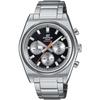 CASIO EDIFICE Men's Chronograph Watch EFB-730D-1AV with Sapphire Crystal and Black Dial, Overseas Model