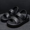 Fashion Summer Women Sandals Couple Home Slippers Non Slip Breathability Thick Sole Home Womens Shoes Outdoor Soft Sole Sandals