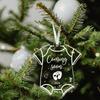 Acrylic Christmas Ornaments Personalized Pregnancy Announcement  Pregnancy Announcement
