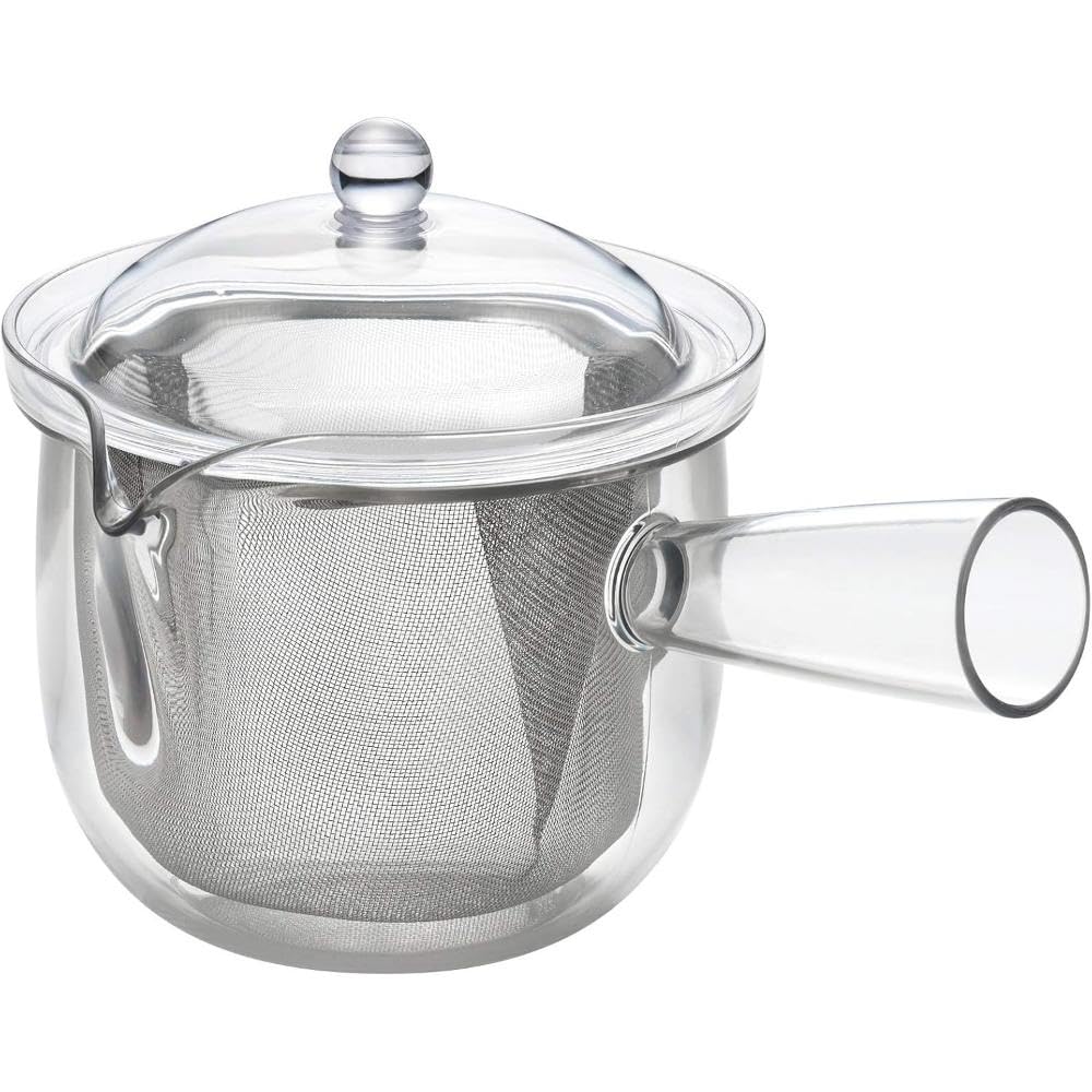 

Yamakiikai Clear Teapot, Stainless Steel Mesh, W26
