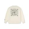 Li Ning Sweatshirt Unisex Vanilla White AWDRF87-3