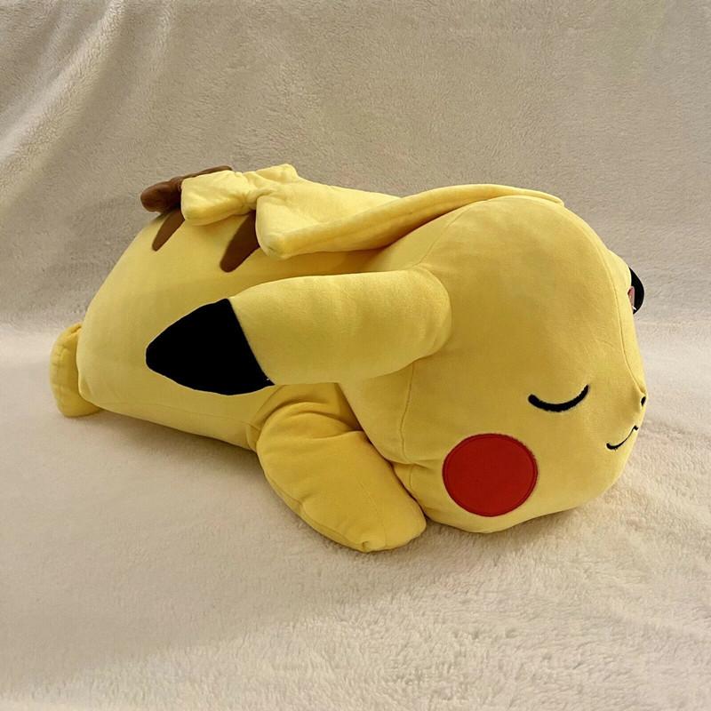 Pokémon 18” Sleeping Pikachu EEVEE Squirtle Charmander Snorlax Soft Jumbo Large Plush Pillow Buddy sleeping plush toy