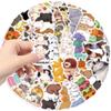60 Animal Stacked Graffiti Stickers Guitar Notebook Suitcase DIY Waterproof Stickers