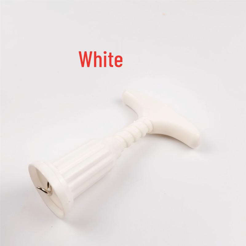 

Багатофункціональний штопор з нержавіючої сталі та пластику, відкривачка для вина та пива білий