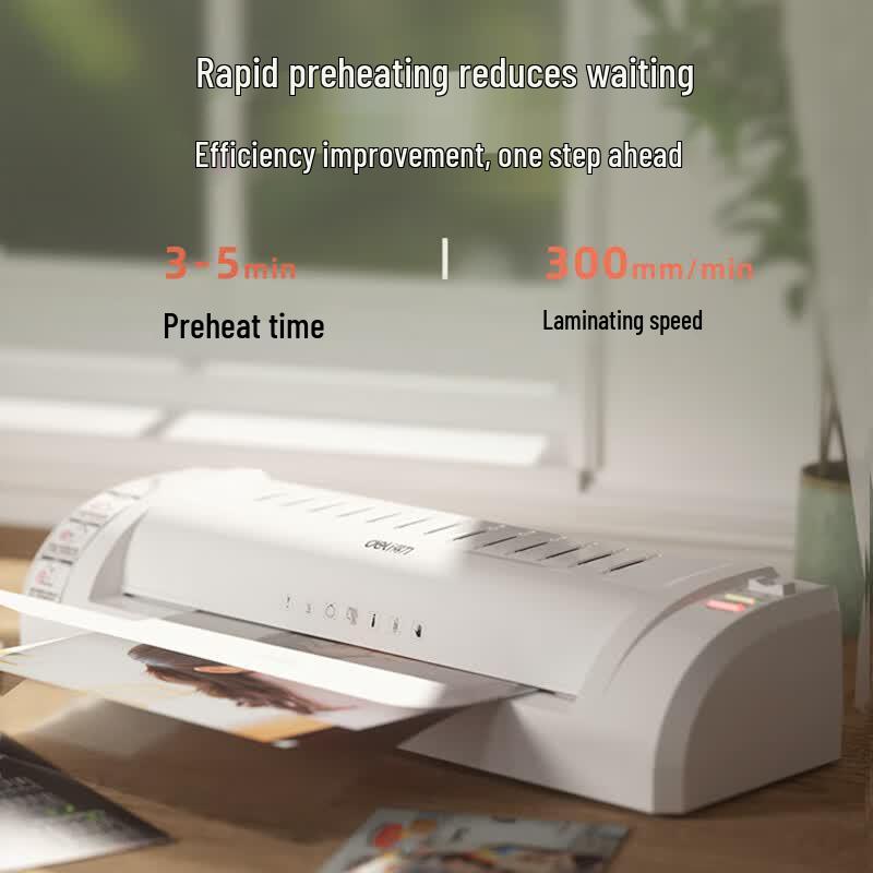 

Deli A4 Laminator CN plug (adapter included)