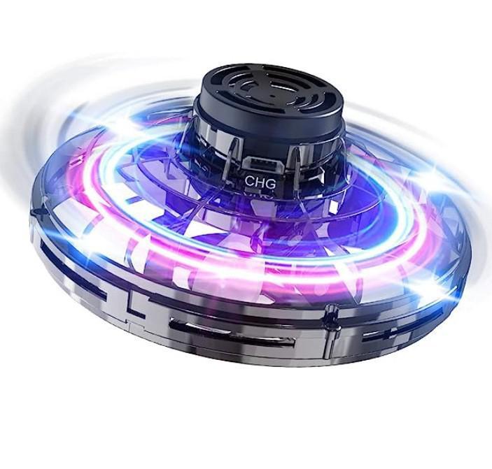 Luminous UFO Gyroscope Spinning Flying Ball Toy with Remote Control
